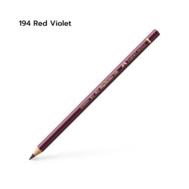 Imagem de Lápis de Cor Faber Castell Polychromos Avulso, 194 Red Violet