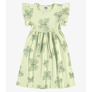 Imagem de Vestido Menina Infantil Ribana Rovi Kids Verde