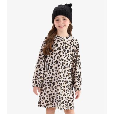 Imagem de Vestido em Fleece Comfort Rovi Kids Bege