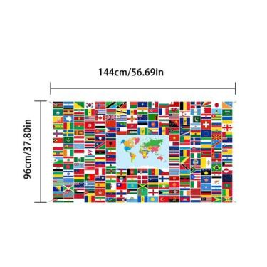 Imagem de Bandeira Missões Evangelho Nações Mundo - HOLY LAND