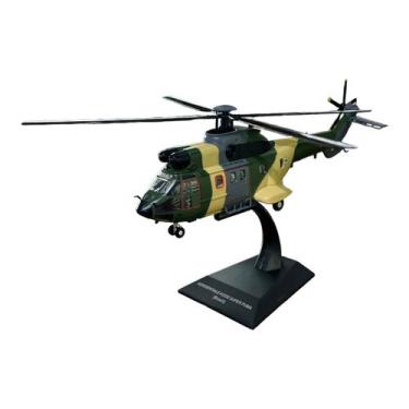 Imagem de Miniatura Helicóptero de Combate Aeropastiale AS332 1:72 - Planeta Dea