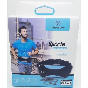 Imagem de Pockets para sports KAP-Y03 - KAPBOM, Azul