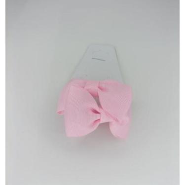 Imagem de Laço Artesanal Rosa - @Leiaartesanatos