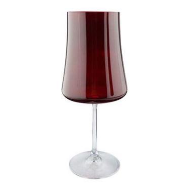 Imagem de Jogo de 6 Taças Agua Xtra Cristal Vermelho 560ml -Bohemia, 3 meses por