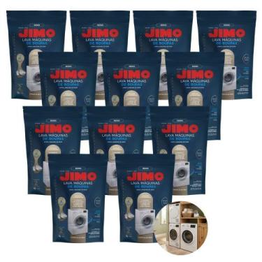 Imagem de 12 Jimo Lava Máquina de Roupas Remove Resíduos Sem Cloro
