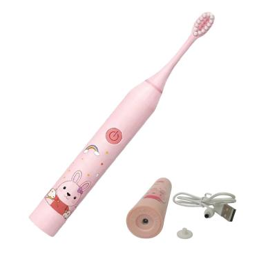 Imagem de Escova de Dente Eletrica Recarregavel 6 Velocidades Higiene Oral Gengiva Lingua Limpeza Bucal Profunda Escovacao