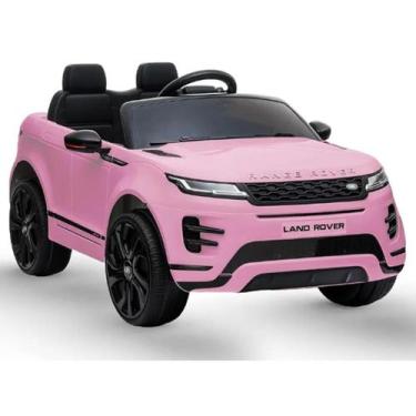 Imagem de Carro Elétrico Infantil Range Rover Evoque 12V Rosa  Bang Toys