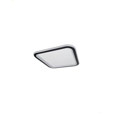 Imagem de Plafon LED Sobrepor Teto Embuled Halo Frame 25w 3 Cores Quadrado Bivol