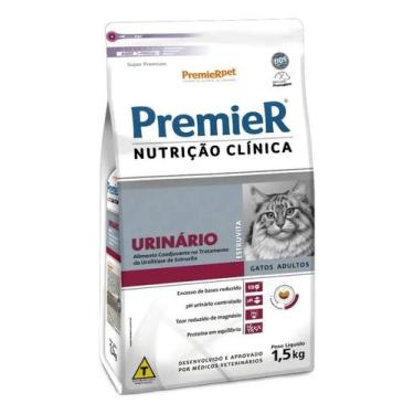 Imagem de Ração Seca Premier Nutrição Clínica Urinário Gatos Adultos 1 - Congrat