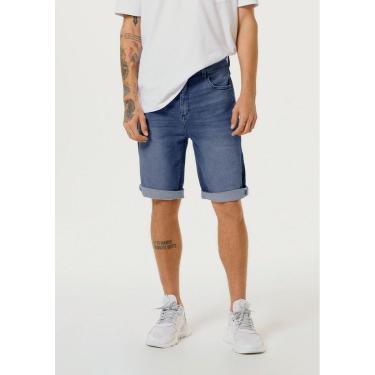 Imagem de Bermuda Jeans Hering com Modelagem Slim-Masculino