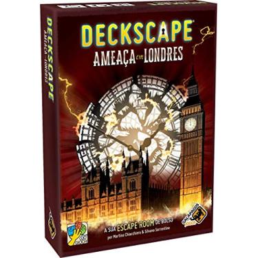 Imagem de Galápagos, Deckscape: Ameaça em Londres, Jogo de Tabuleiro Cooperativo, 1-6 jogadores, 60-120min