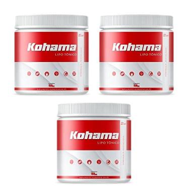 Imagem de Lipo Tonico kit c/ 3 Kohama metabolismo acelerado Uso diario