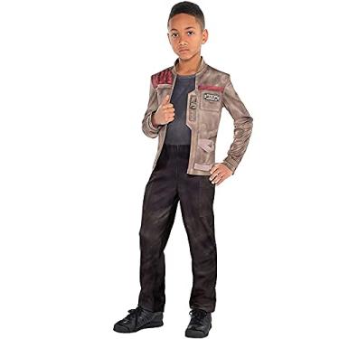 Imagem de Star Wars Youth Costume Choose Chewbacca Storm Trooper Han Solo Finn BB8 Dress Up Hallowen (Finn, Small)