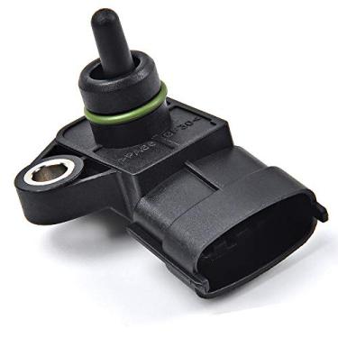 Imagem de OTUAYAUTO Sensor de pressão absoluta do coletor MAP - Substituição para Hyundai Accent 2012-2019, 2010-2019 Tucson, 2008-2018 Sonata, 2011-2019 Elantra, 2010-2013 Kia Forte, 08-16 Optima OEM 39300 0