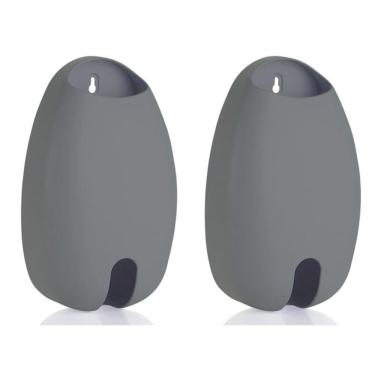 Imagem de Kit 2 Dispenser Organizador Sacola Parede Puxa Saco Plástico - Ou