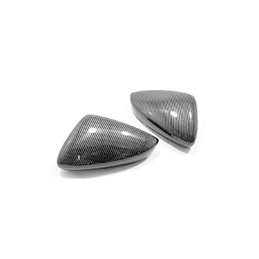 Imagem de GZBFTDH Tampa do espelho da porta lateral do carro para Mazda 3 2020 2021 2022 acessórios de decoração exterior, peças da tampa do espelho retrovisor automático