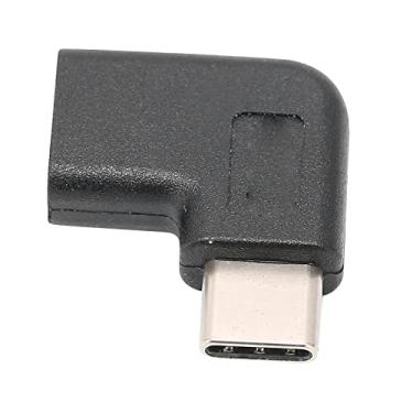 Imagem de Adaptador macho para fêmea tipo C, adaptador de extensão portátil reversível tipo C de sincronização de dados PVC para smartphones e laptops