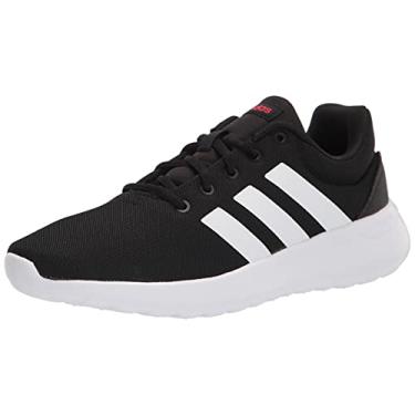 Imagem de adidas Lite Racer CLN 2.0 Running Shoe, Black/White/Scarlet, 10.5 US Unisex Little Kid