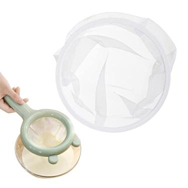 Imagem de Filtro de Leite de Soja,Artefato de Separação de Resíduos - Tela de filtro de leite de soja infantil suco doméstico coador de cozinha máquina de leite de soja funil filtro 120 mesh Chunyu