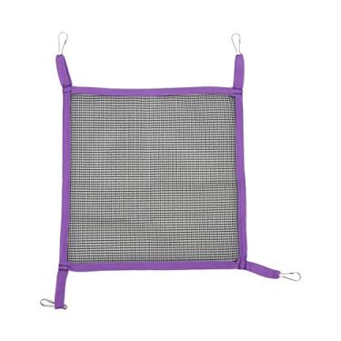 Imagem de Tnfeeon Cama de rede para furão de ratos, porquinho-da-índia, rede respirável para hamster de verão para animais pequenos