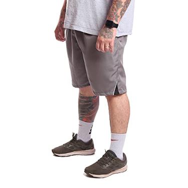 Imagem de Shorts Ox Silver Plus Size Rip Stop (tabela de medidas ultima foto) Gênero:Masculino;Cor:Cinza;Tamanho:G1
