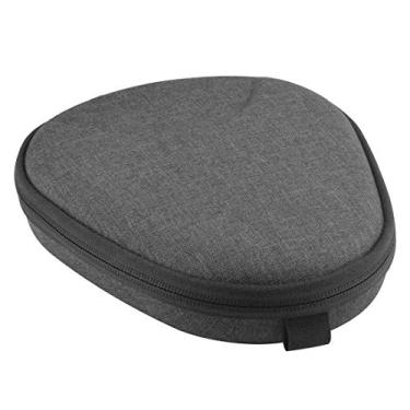 Imagem de Geekria Capa Shield compatível com fones de ouvido LG, Sony, Bluenin, FKANT, COULAX, capa protetora rígida de substituição para transporte de viagem com armazenamento de cabos (cinza escuro)