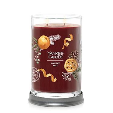 Imagem de Yankee Candle Vela de copo grande com assinatura Holiday Zest