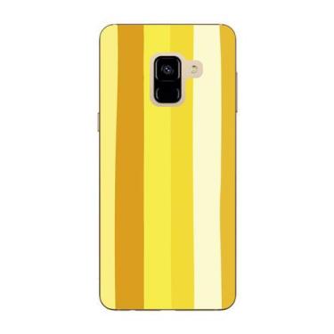 Imagem de Capa Case Capinha Samsung Galaxy A8 2018 Arco Iris Amarelo - Showcase