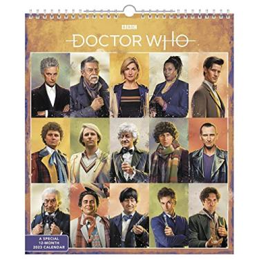 Imagem de Calendário de parede mensal Doctor Who 2023, edição especial, 16 meses, 33 x 38 cm (DDSE652823)