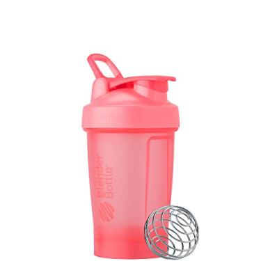 Imagem de BlenderBottle Coqueteleira clássica V2 perfeita para shakes de proteína e pré-treino, 590 ml, rosa claro