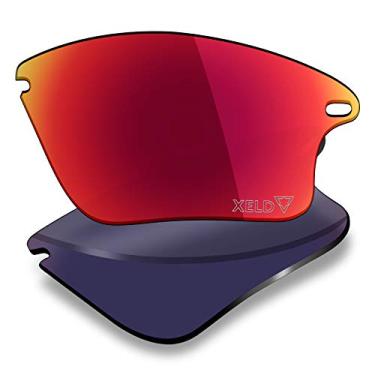 Imagem de Lentes de reposição para Oakley Fast Jacket XL - Opções, Xeld Polarized - Johnny Red, One Size