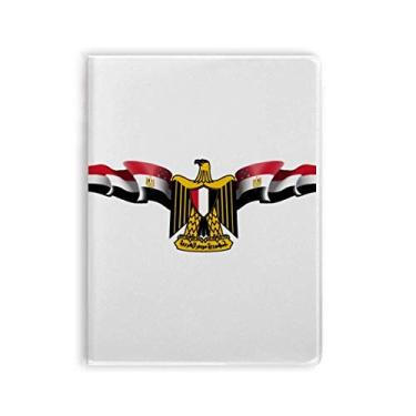 Imagem de Diário de capa macia com emblema nacional da bandeira do Egito árabe