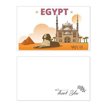 Imagem de Cidade pirâmide Esfinge, Egito, Cartão de agradecimento, Papel de Aniversário Saudações Casamento Agradecimento