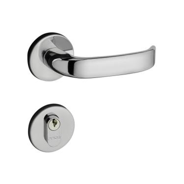 Imagem de Fechadura Concept Roseta 413 Externa Cromado 55mm Pado