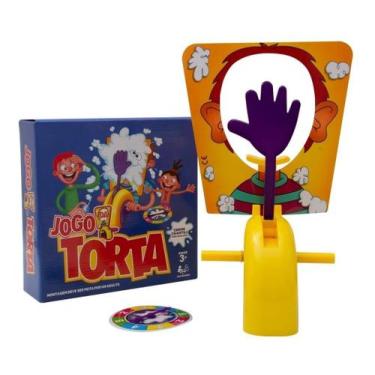 Brinquedo Jogo Torta Na Cara Pie Face Interativo Divertido