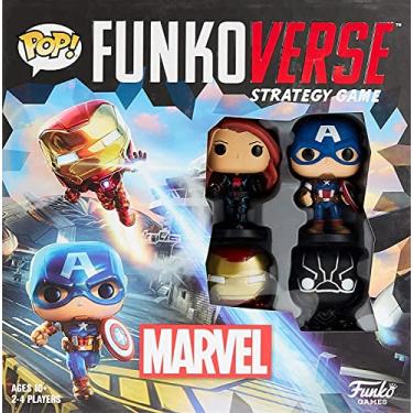 Imagem de Funkoverse Strategy Game Marvel 100 Four Pack