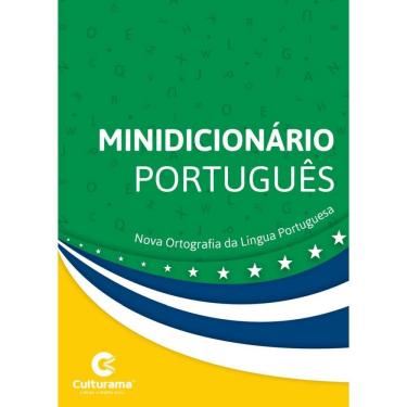 Imagem de Dicionário Mini Português Nova Ortografia 352 pg - Culturama