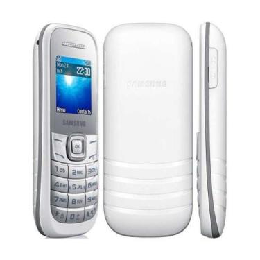 Imagem de Celular E1205 Desbloqueado Rádio Fm Branco Samsung Homologação: 659321