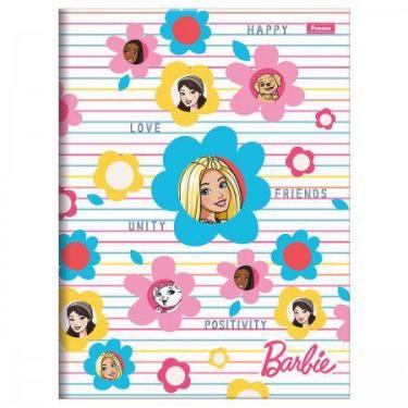 Imagem de Caderno Brochura 1/4 Barbie 80Fls Foroni