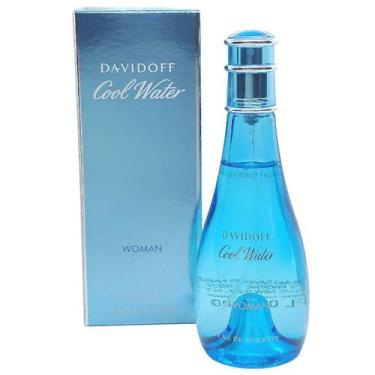 Imagem de Perfume Davidoff Cool Water Woman 100ml Edt Feminino Floral, Aquático