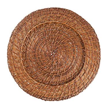Imagem de Sousplat Rattan Rafimex Marrom