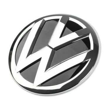 Imagem de Emblema Logo Volkswagen Grade Dianteira Polo 2018 2019 2020 2021 2022