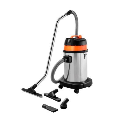 Imagem de Aspirador De Pó Tramontina 30 Litros Em Aço Inox Para Sólidos E Líquidos 1400 W 127 V 44981010