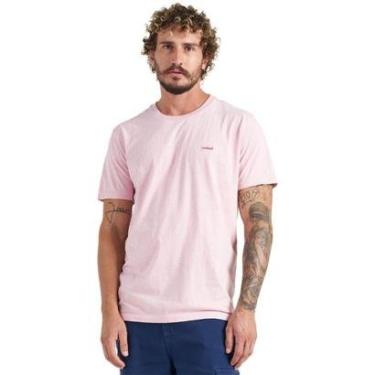Imagem de Camiseta Colcci Logo Bordado P23 Rosa Masculino-Masculino