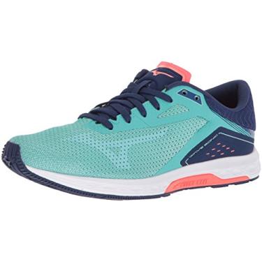 Imagem de Mizuno Tênis de corrida feminino Wave Sonic, Turquesa/Yucca, 6.5