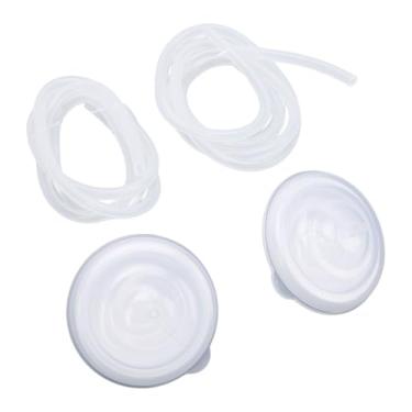 Imagem de Protetores e Tubos de Refluxo, para Bomba Tira Leite S1 S2 9 Plus, Silicone Líquido de Qualidade, Fácil de Limpar, Com Tubos de Silicone, para Novas Mães