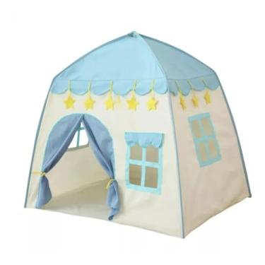 Imagem de Castelinho Barraca Toca Tenda Príncipe Infantil - Azul