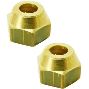 Imagem de 2 Porca Para Cano Tubo De Cobre Ar Condicionado 3/8 - Valtec Shop