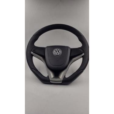 Imagem de Volante Esportivo Para Volkswagen Gol Saveiro Santana Quadrada G1
