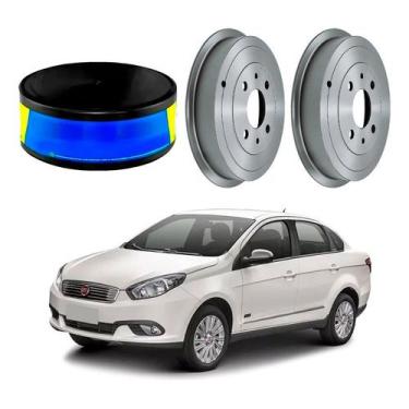 Imagem de Tambor Freio Traseiro Grand Siena 1.6 Com Abs 2017 A 2020 - Hipper Fre